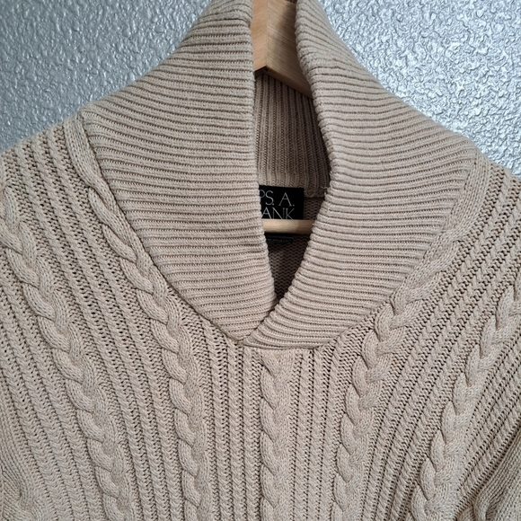 Jos. A. Banks Shawl Collared Pullover Sweater    Size M - Picture 6 of 8